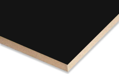 Melamine Black 2440 x 1220