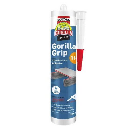 Gorilla Grip 1 Hour Cure Construction Adhesive-310ml