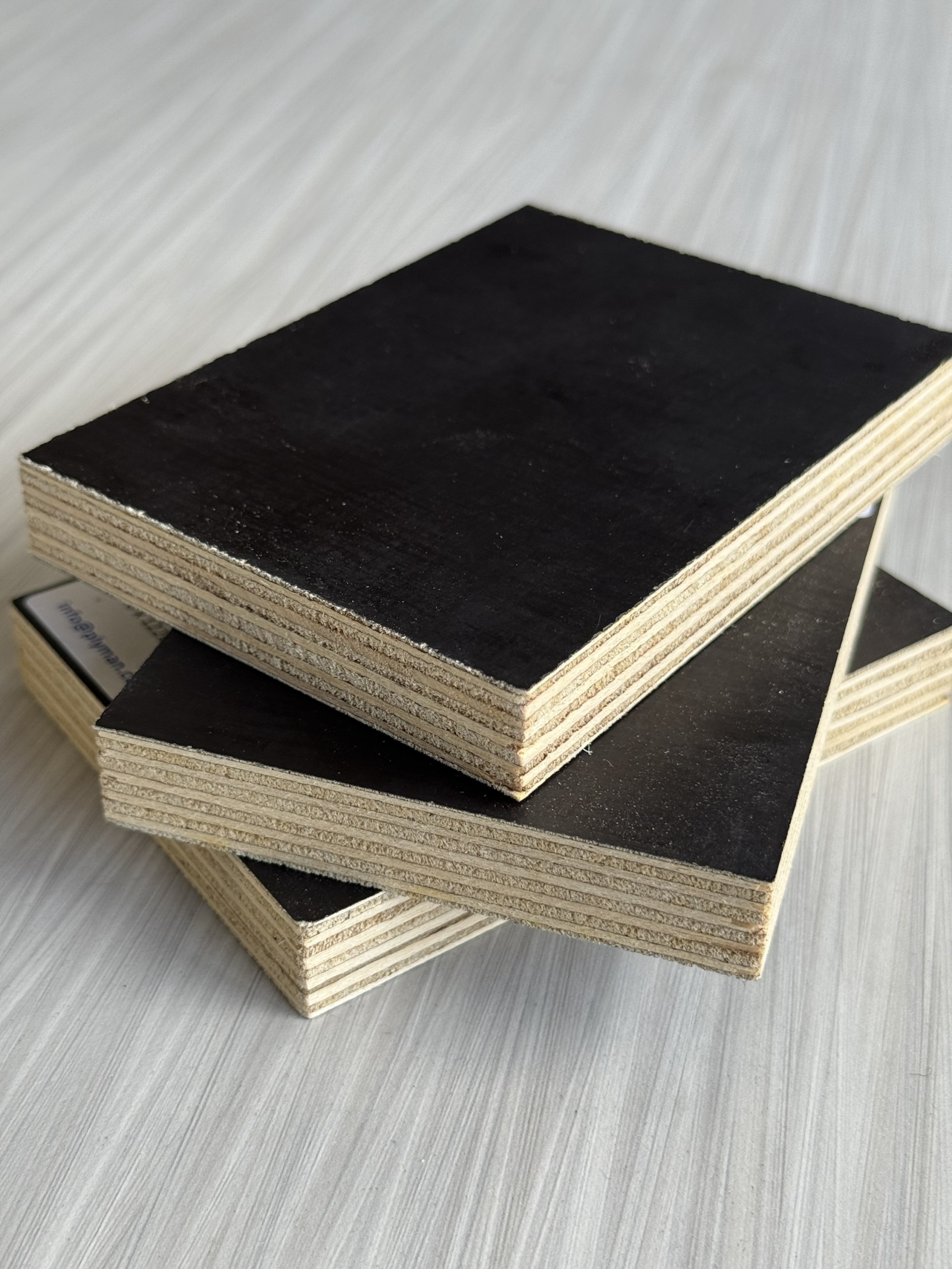 Black Matt HPL on Poplar Plywood 2440 x 1220